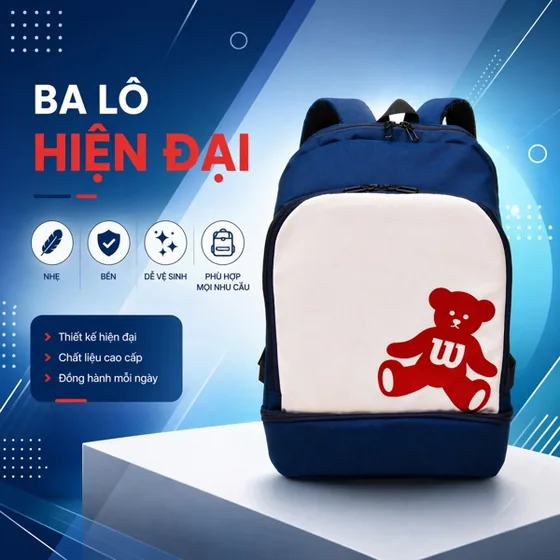 Balo hiện đại đeo quai BLHD0008A