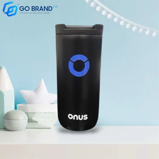 Bình cầm tay mở nắp 0001 - size 400ml - đen