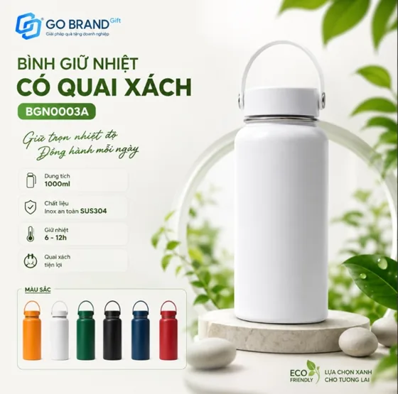 Bình giữ nhiệt có quai xách - BGN0003A