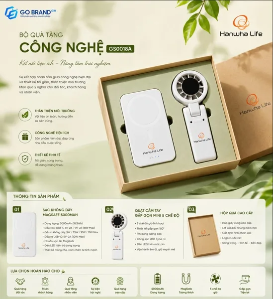 Bộ quà tặng công nghệ GS0018A – ảnh 2