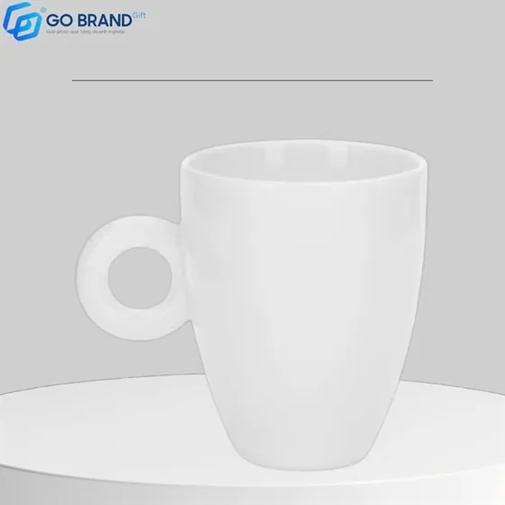Cốc sứ quai tròn 330ml
