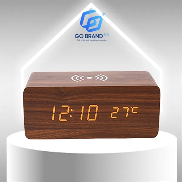 Đồng hồ để bàn M02 + sạc không dây + loa Bluetooth – ảnh 3