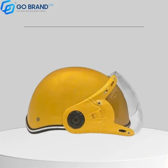 Mũ bảo hiểm nửa đầu có kính