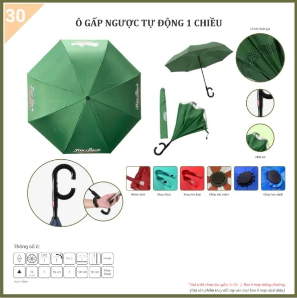 Ô gấp ngược cao cấp OCT0008A – ảnh 2