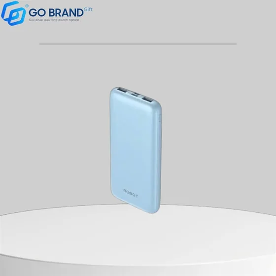 Pin sạc dự phòng dung lượng 10000mAh ROBOT RT12 màu xanh